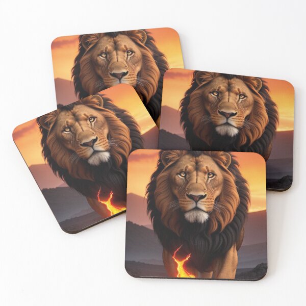 Item preview, Majestic Manes: Lava Lion 2 designed and sold by craftyblinders9.