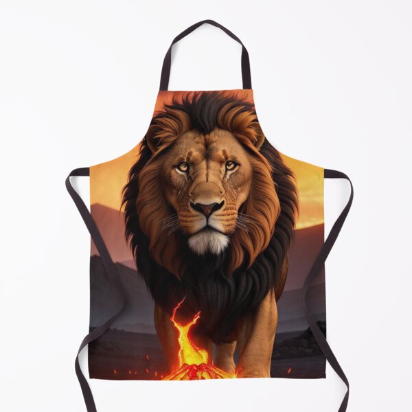 Item preview, Majestic Manes: Lava Lion 2 designed and sold by craftyblinders9.