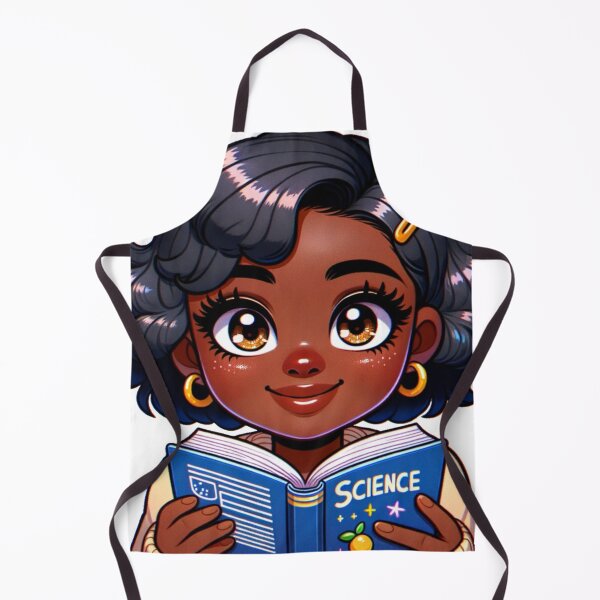 Item preview, Science matters: Young Black Woman Reading Textbook designed and sold by JGatz.