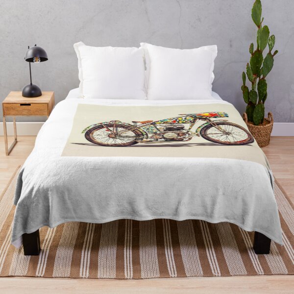 Item preview, Vintage colorful motorbike. designed and sold by JuanmaLW.