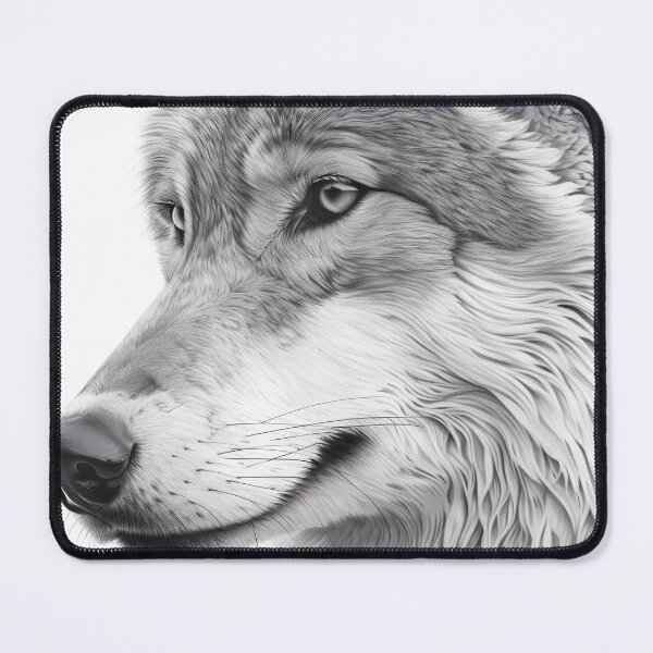 Item preview, Wolf pencil drawing designed and sold by Pencil-Art.