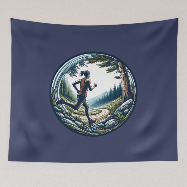 Item preview, Trail Running Reverie designed and sold by Alphaproject.