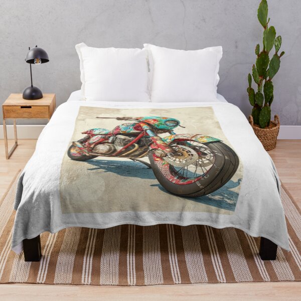 Item preview, Vintage colorful motorbike. designed and sold by JuanmaLW.