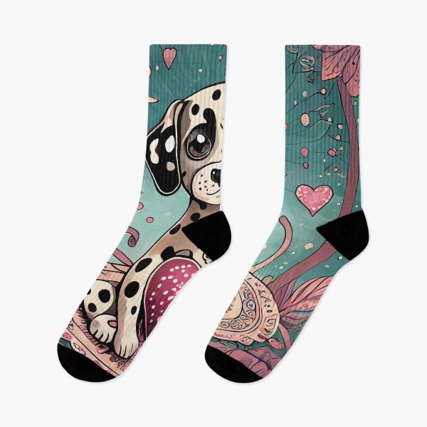 Item preview, Valentine's Day Dalmatian 3 designed and sold by Mandalahijo.