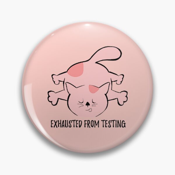 Item preview, QA Engineer - tester - funny cat designed and sold by stayartsy07.
