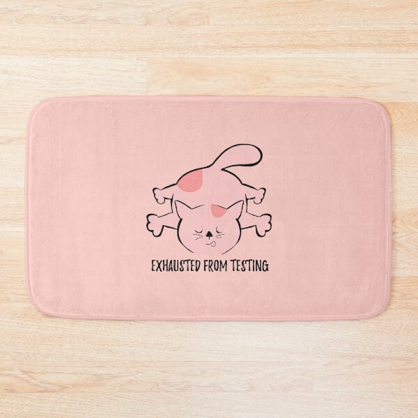 Item preview, QA Engineer - tester - funny cat designed and sold by stayartsy07.