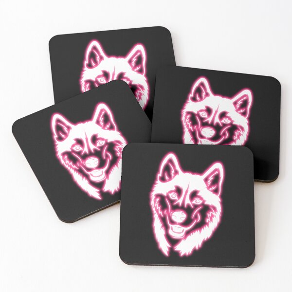 Item preview, Pink Neon Husky  designed and sold by lachataigne.