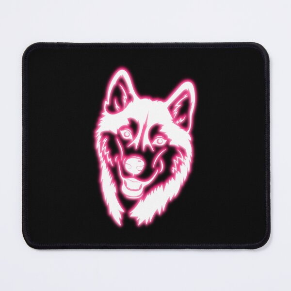 Item preview, Pink Neon Husky  designed and sold by Heraldry design.