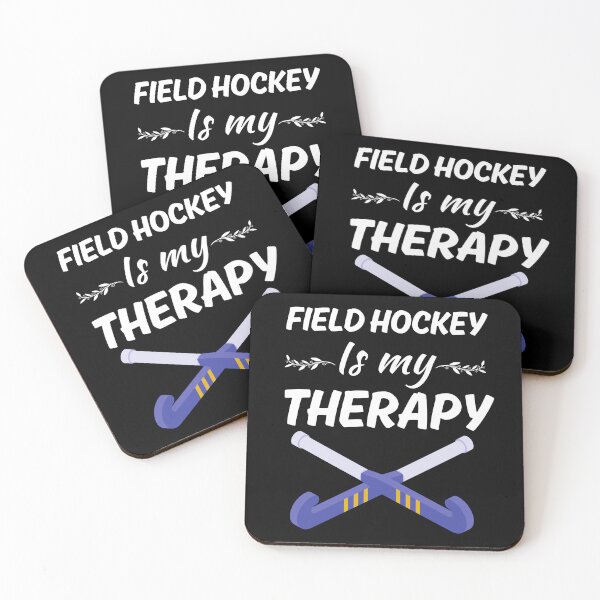 Item preview, Field hockey is my therapy, field hockey sport or game lover player or team coach designed and sold by NBSStore.
