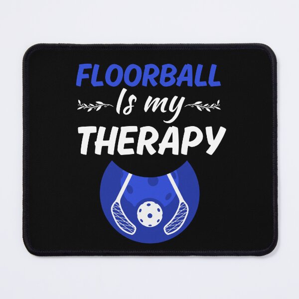 Item preview, Floorball is my therapy, funny floor ball or unihockey sport club player quote designed and sold by NBSStore.