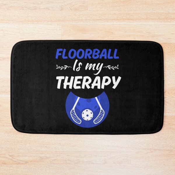 Item preview, Floorball is my therapy, funny floor ball or unihockey sport club player quote designed and sold by NBSStore.