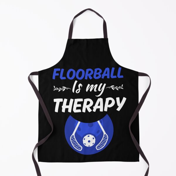 Item preview, Floorball is my therapy, funny floor ball or unihockey sport club player quote designed and sold by NBSStore.