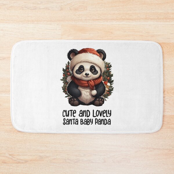 Item preview, Cute and Lovely Santa Panda-Christmas Santa Sweet Panda  designed and sold by Mohammed Sohail Khan.