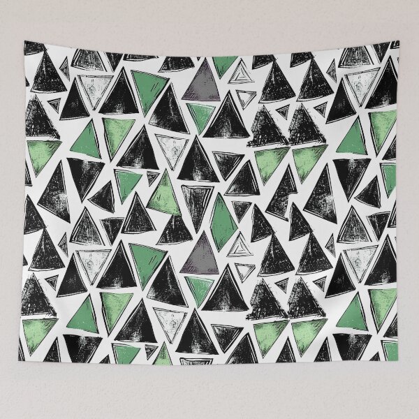 Item preview, Triangles in a bizarre design designed and sold by randrdesign.