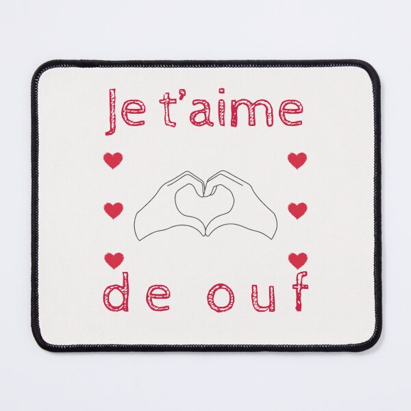 Item preview, T-shirt en Français for Saint Valentine gift / Saint Valentine French word / St. Valentine's gift/ T-shirt je t'aime designed and sold by LiliMimiCraftfy.