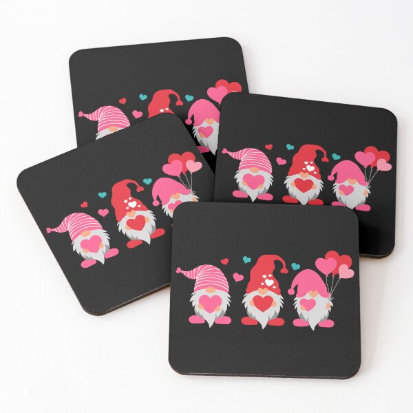 Item preview,  Gnome Valentine Hearts - Valentine's Day  designed and sold by Smix Pixels.