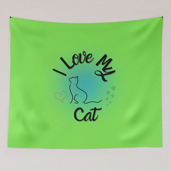 Item preview, 'Enhance your joy with the Feline Elegance Bliss Tee! designed and sold by Wabi-SabiStudio.