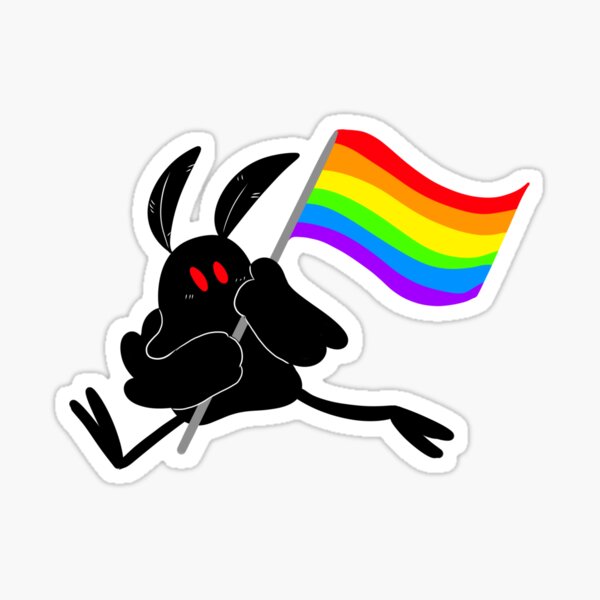 Item preview, Gay Mothman Flag designed and sold by surohhorus.