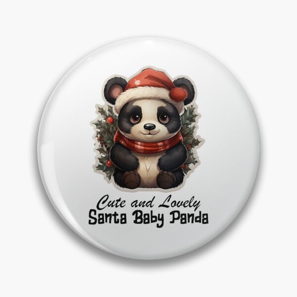 Item preview, Cute and Lovely Santa Panda-Christmas Santa Sweet Panda  designed and sold by Mohammed Sohail Khan.