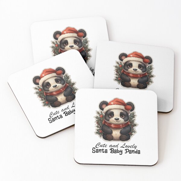 Item preview, Cute and Lovely Santa Panda-Christmas Santa Sweet Panda  designed and sold by Mohammed Sohail Khan.