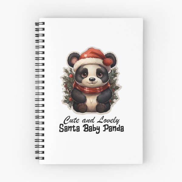 Item preview, Cute and Lovely Santa Panda-Christmas Santa Sweet Panda  designed and sold by Mohammed Sohail Khan.