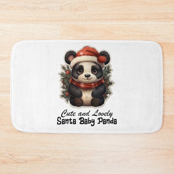 Item preview, Cute and Lovely Santa Panda-Christmas Santa Sweet Panda  designed and sold by Mohammed Sohail Khan.