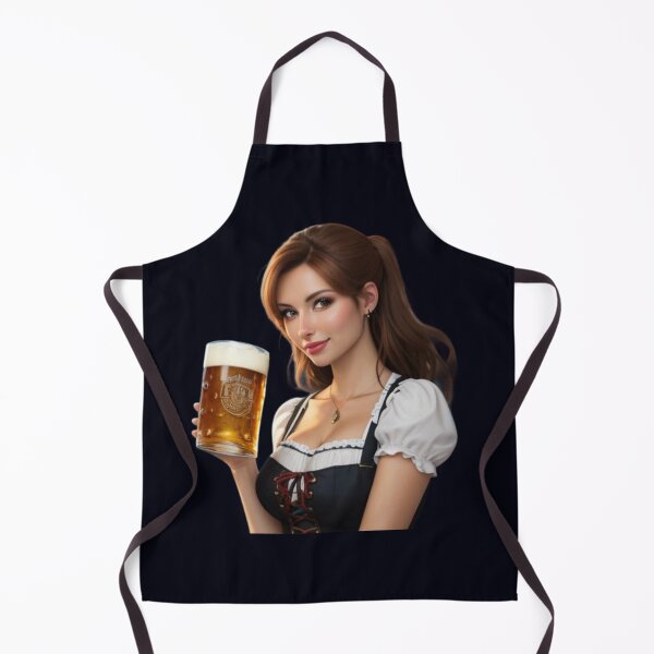 Item preview, Oktoberfest beautiful girl with beer stein designed and sold by JackFreestone.