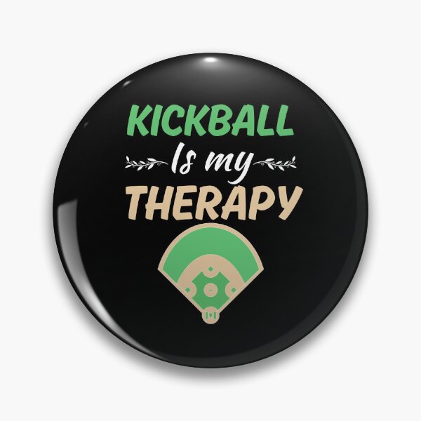 Item preview, Kickball is my therapy, funny kickballer, kick ball sport lover or player designed and sold by NBSStore.