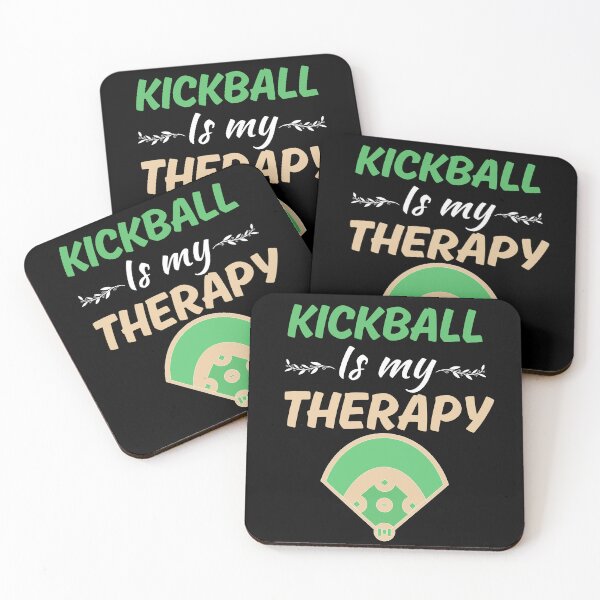 Item preview, Kickball is my therapy, funny kickballer, kick ball sport lover or player designed and sold by NBSStore.