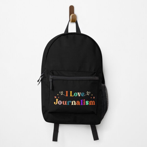 Item preview, I love journalism | Retro designed and sold by Galaxi Tee.