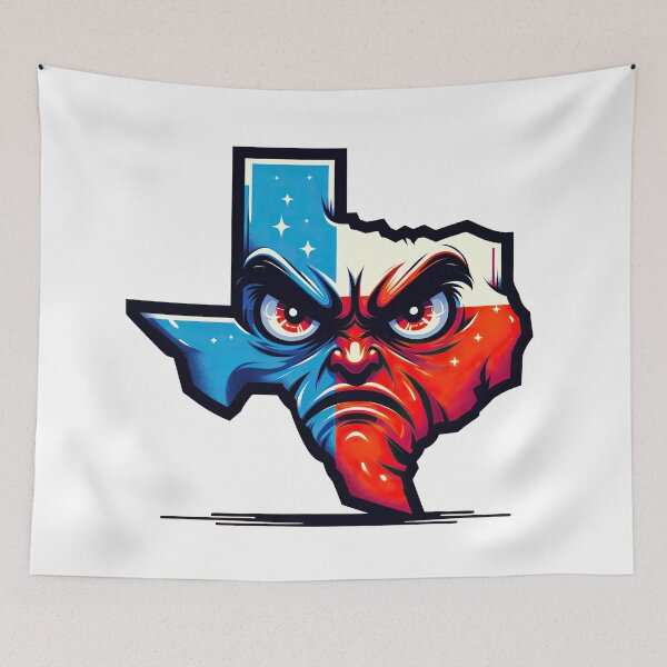Item preview, Texan Temper: Lone Star Scowl designed and sold by Sventek.