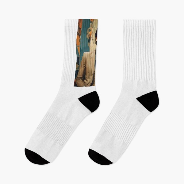 Item preview, Art Deco Handsome Man - Alain Delon With Cat designed and sold by JoyPhotoArt.