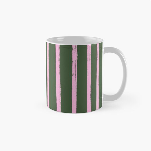 Item preview, Pink and Green Stripes Pattern designed and sold by OneThreeSix.