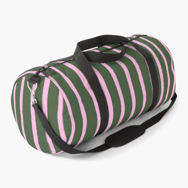 Item preview, Pink and Green Stripes Pattern designed and sold by OneThreeSix.