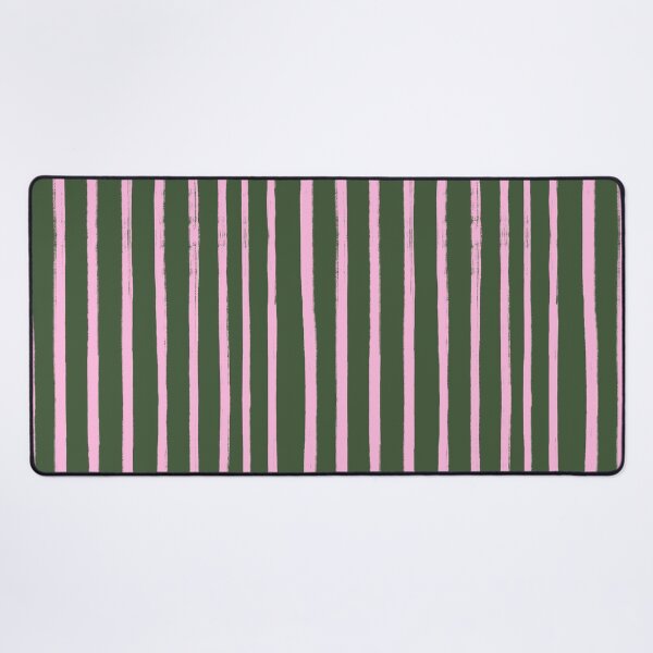 Item preview, Pink and Green Stripes Pattern designed and sold by OneThreeSix.