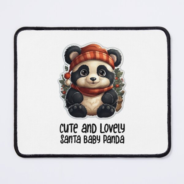Item preview, Cute and Lovely Santa Panda-Christmas Santa Sweet Panda designed and sold by Mohammed Sohail Khan.