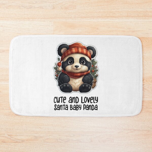 Item preview, Cute and Lovely Santa Panda-Christmas Santa Sweet Panda designed and sold by Mohammed Sohail Khan.