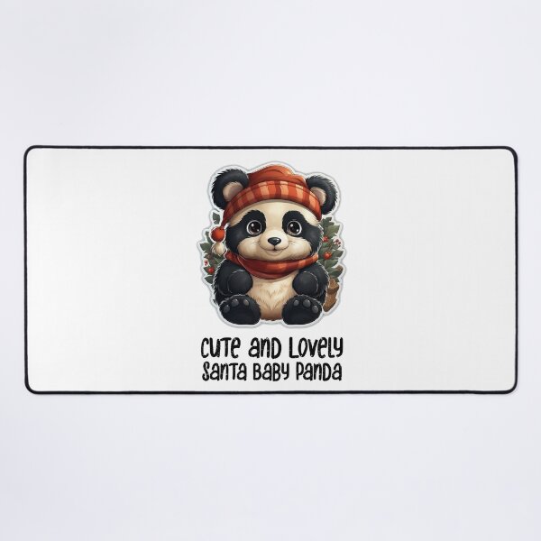 Item preview, Cute and Lovely Santa Panda-Christmas Santa Sweet Panda designed and sold by Mohammed Sohail Khan.