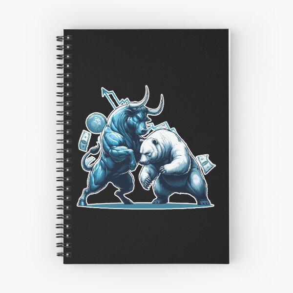 Item preview, Finance Bull Bear Fight Wall Street Gift designed and sold by Pineapple-Tree.
