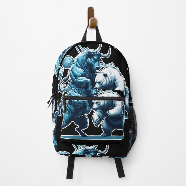 Item preview, Finance Bull Bear Fight Wall Street Gift designed and sold by Pineapple-Tree.
