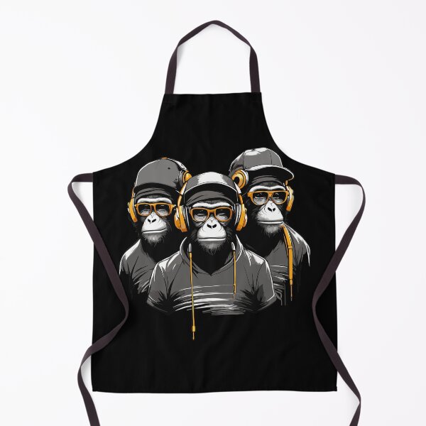 Item preview, Ape Squad - Cool monkey trio with sunglasses designed and sold by beDiceDesigns.