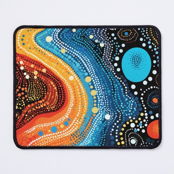 Item preview, Aboriginal Inspired Dot Art - Hot and Cold designed and sold by GrinGalore.