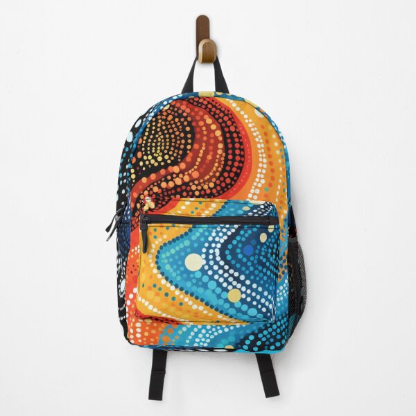 Item preview, Aboriginal Inspired Dot Art - Hot and Cold designed and sold by GrinGalore.