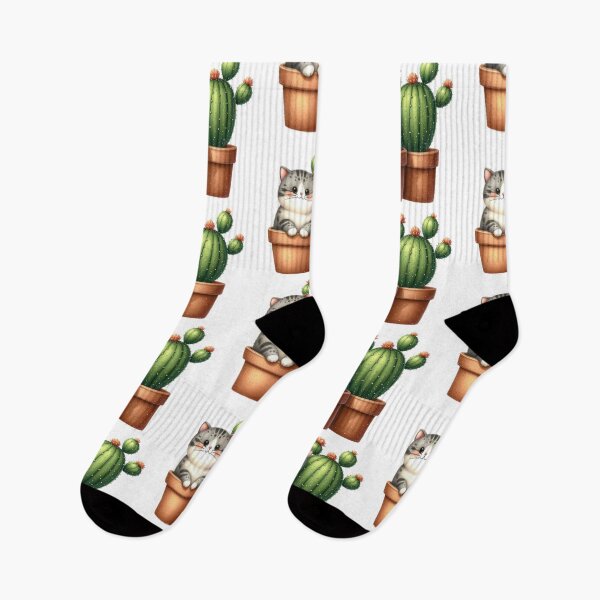 Item preview, Cat cactus designed and sold by Redmoonshine.
