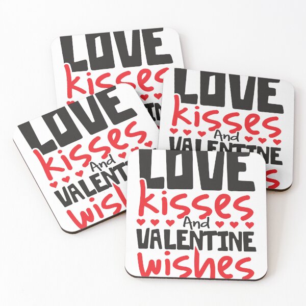 Item preview, Love Kisses and Valentine Wishes - Valentine's Day  designed and sold by Smix Pixels.