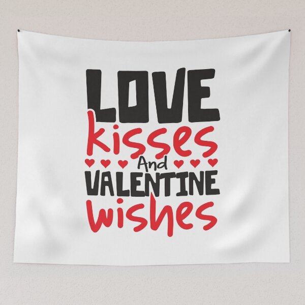 Item preview, Love Kisses and Valentine Wishes - Valentine's Day  designed and sold by Smix Pixels.