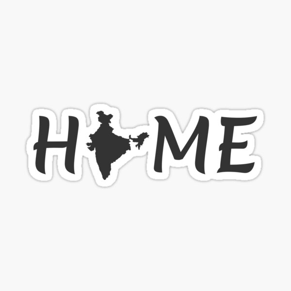 India Home Sticker