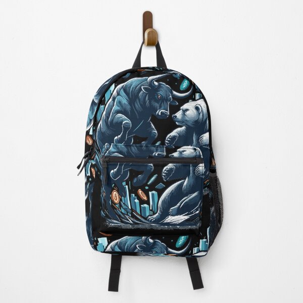 Item preview, Finance Bull Bear Fight Wall Street Gift designed and sold by Pineapple-Tree.