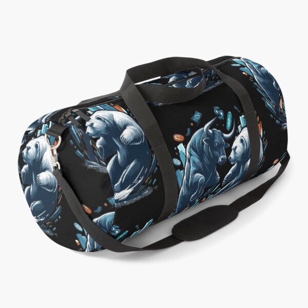 Item preview, Finance Bull Bear Fight Wall Street Gift designed and sold by Pineapple-Tree.