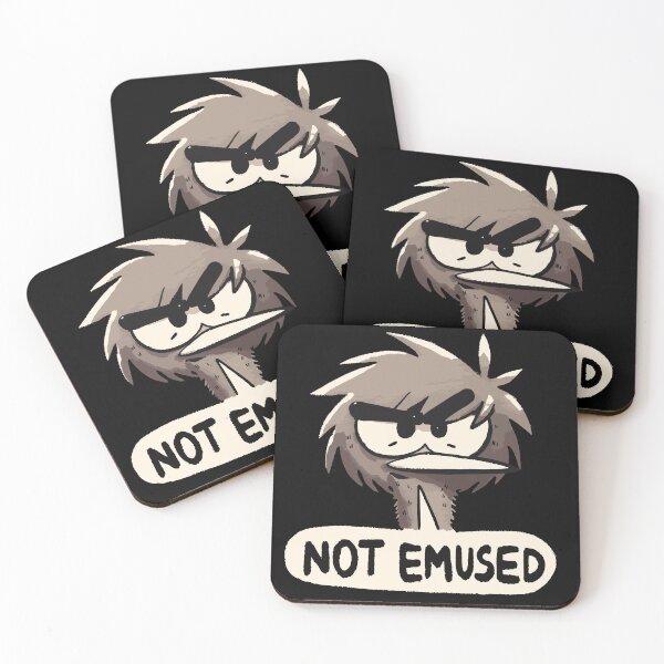 Item preview, Not Emused Uninterested Emu designed and sold by DoodleDashShop.